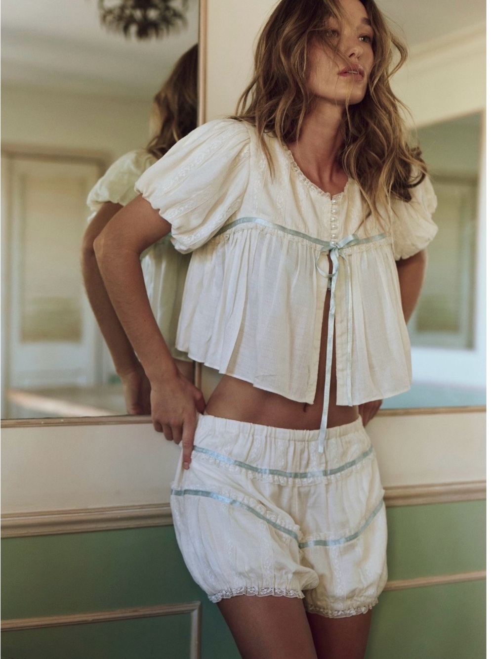 Free People Bali Sweetie Pie Two-Piece Sleep Set NWT 💕 - Picture 5 of 7